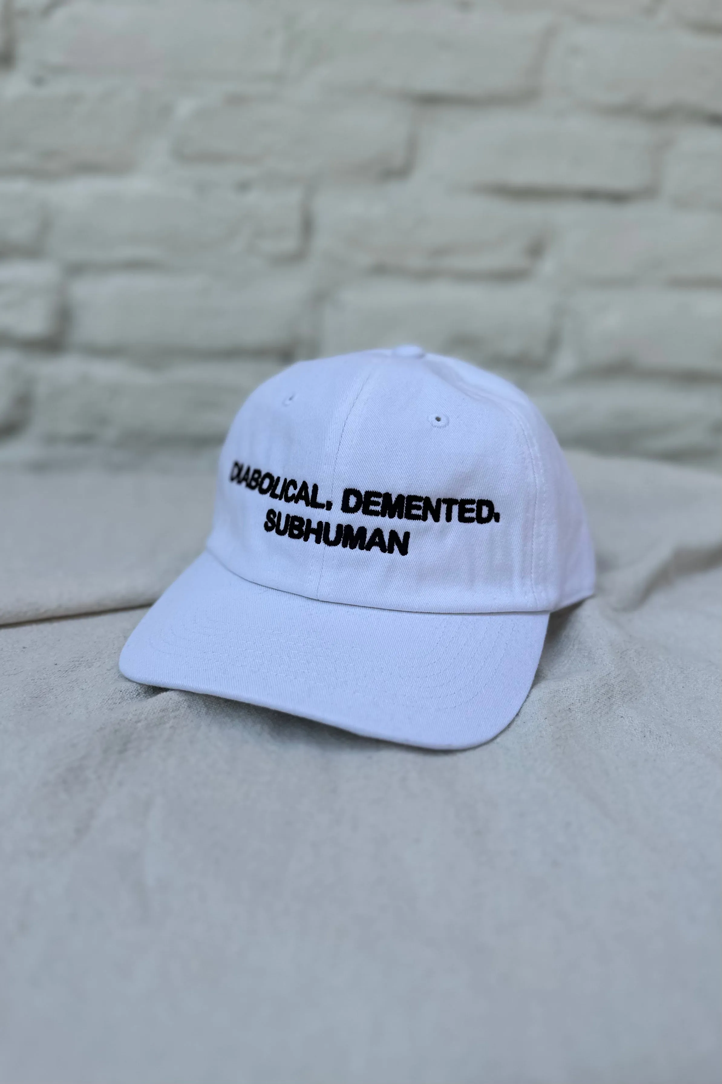 DIABOLICAL, DEMENTED, SUBHUMAN HAT