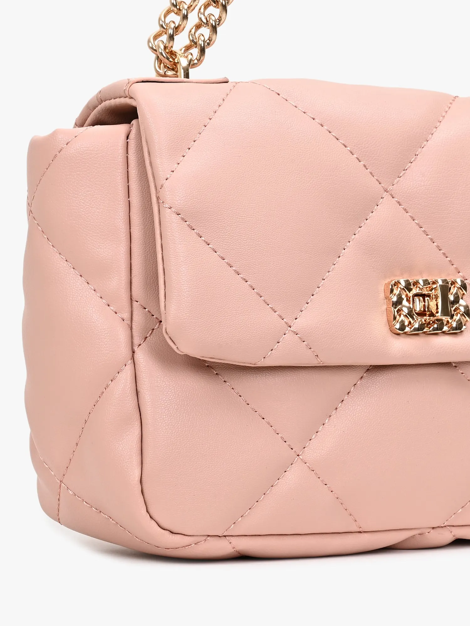 Diamond Quilted Handbag