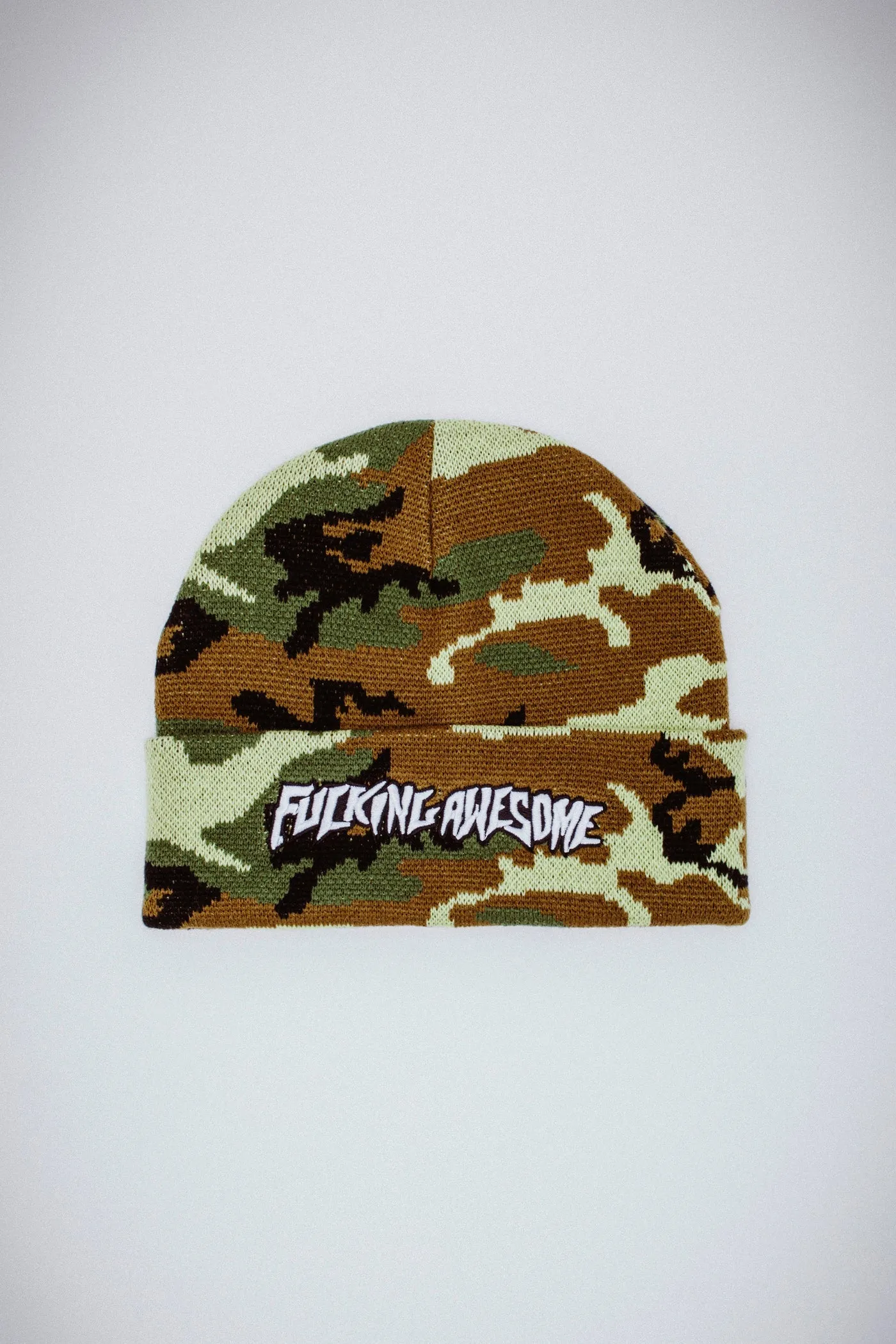 FA Stamp Cuff Beanie - Camo