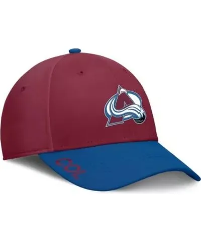 Fanatics Men's NHL Fanatics Burgundy/Blue Colorado Avalanche Authentic Pro Rink Flex Hat