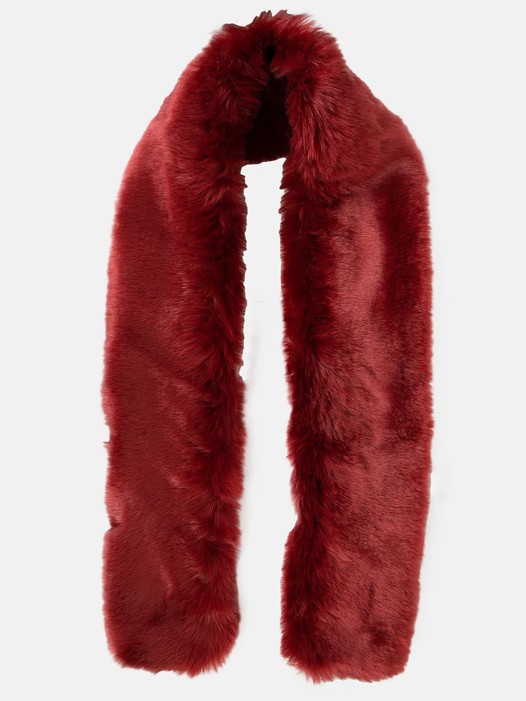 Faux Fur Long Scarf