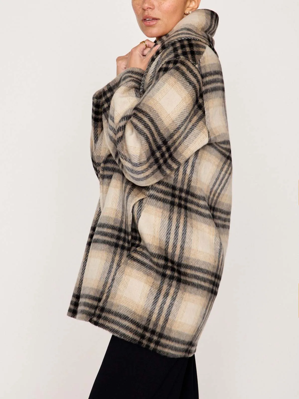 Finley Plaid Coat - Heritage Plaid