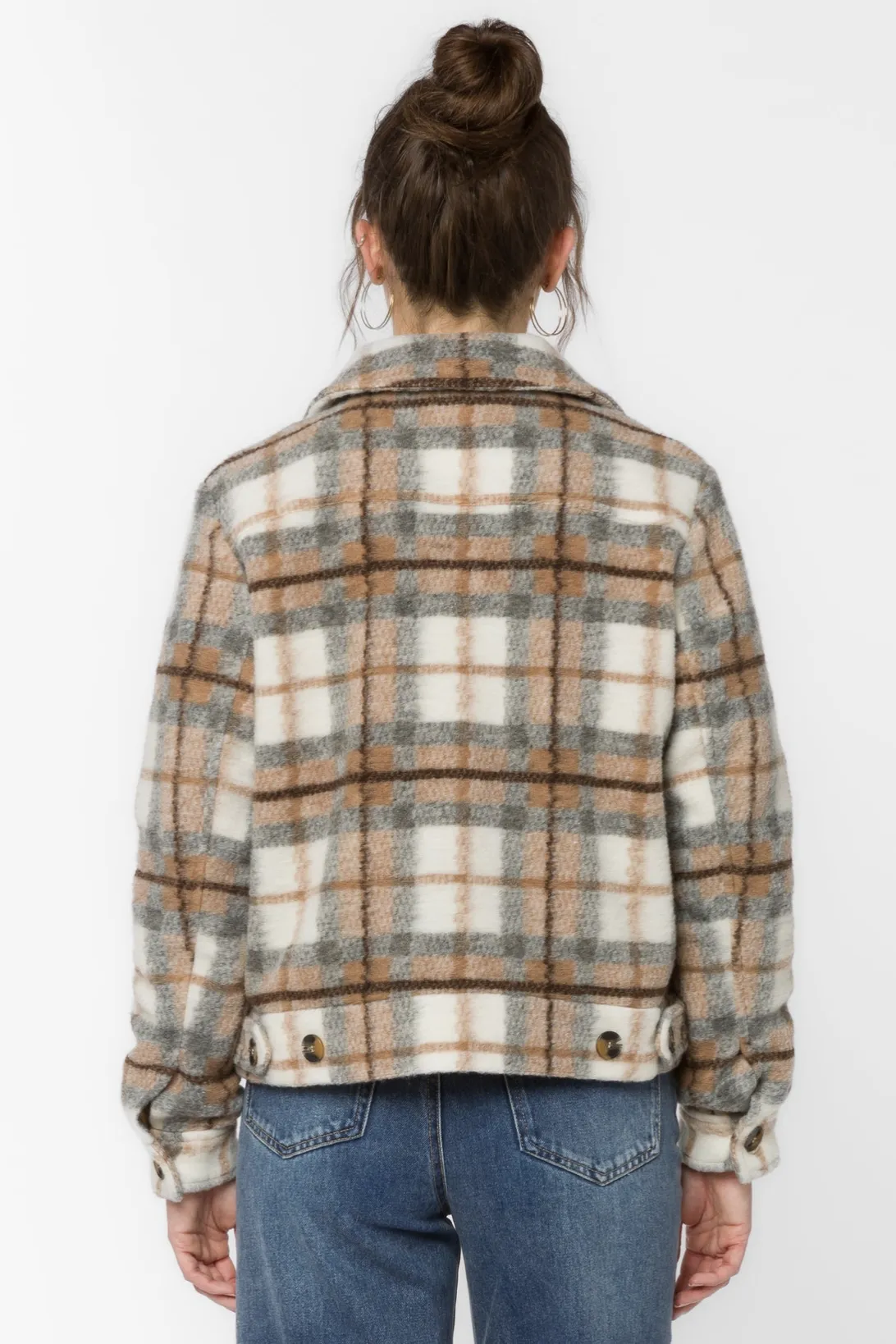 FRENCHIE PLAID JACKET