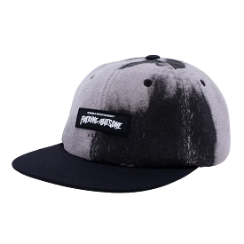 Fucking Awesome Burn Face 6-Panel Hat - Black