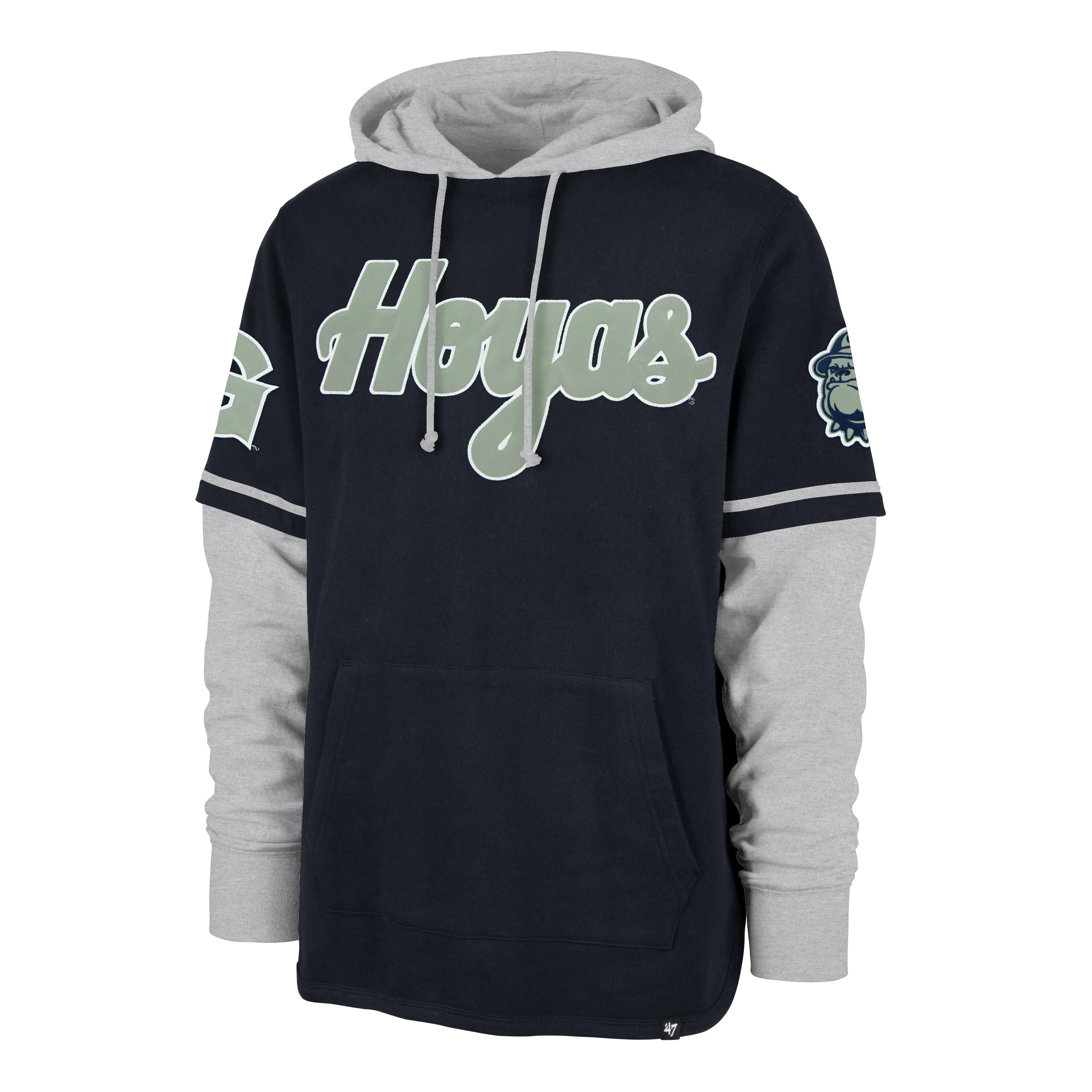 GEORGETOWN HOYAS TRIFECTA '47 SHORTSTOP PULLOVER HOOD