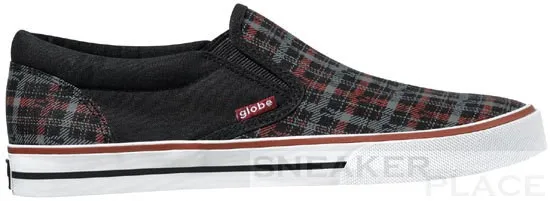 Globe Gotti G-Plaid shoes black/red