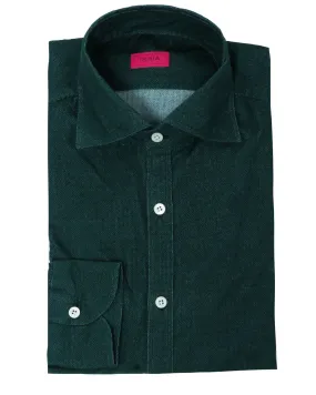 Green Corduroy Dress Shirt