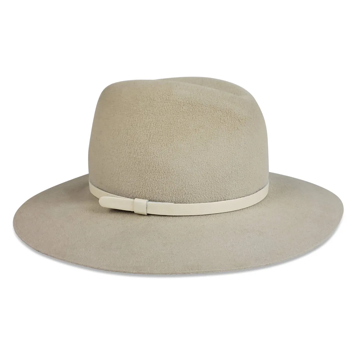 Hat Attack Madison w/ Narrow Leather Trim Hat