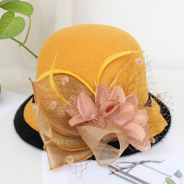 Hat Queen Orchya (Yellow)