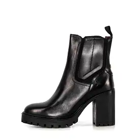 HATTIE BLACK HEELED CHELSEA BOOT