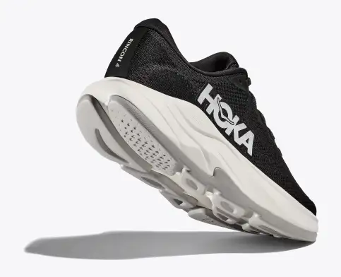 Hoka Women’s Rincon 4 Athletic Shoes-Black/White