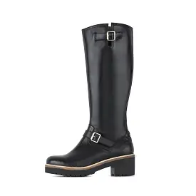 ISLA BLACK KNEE HIGH BOOT