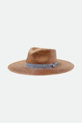 Jo Straw Rancher Hat Limited - Coffee/Washed Navy/Biscotti