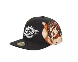 Jon Stan Utah Jazz Hat Black