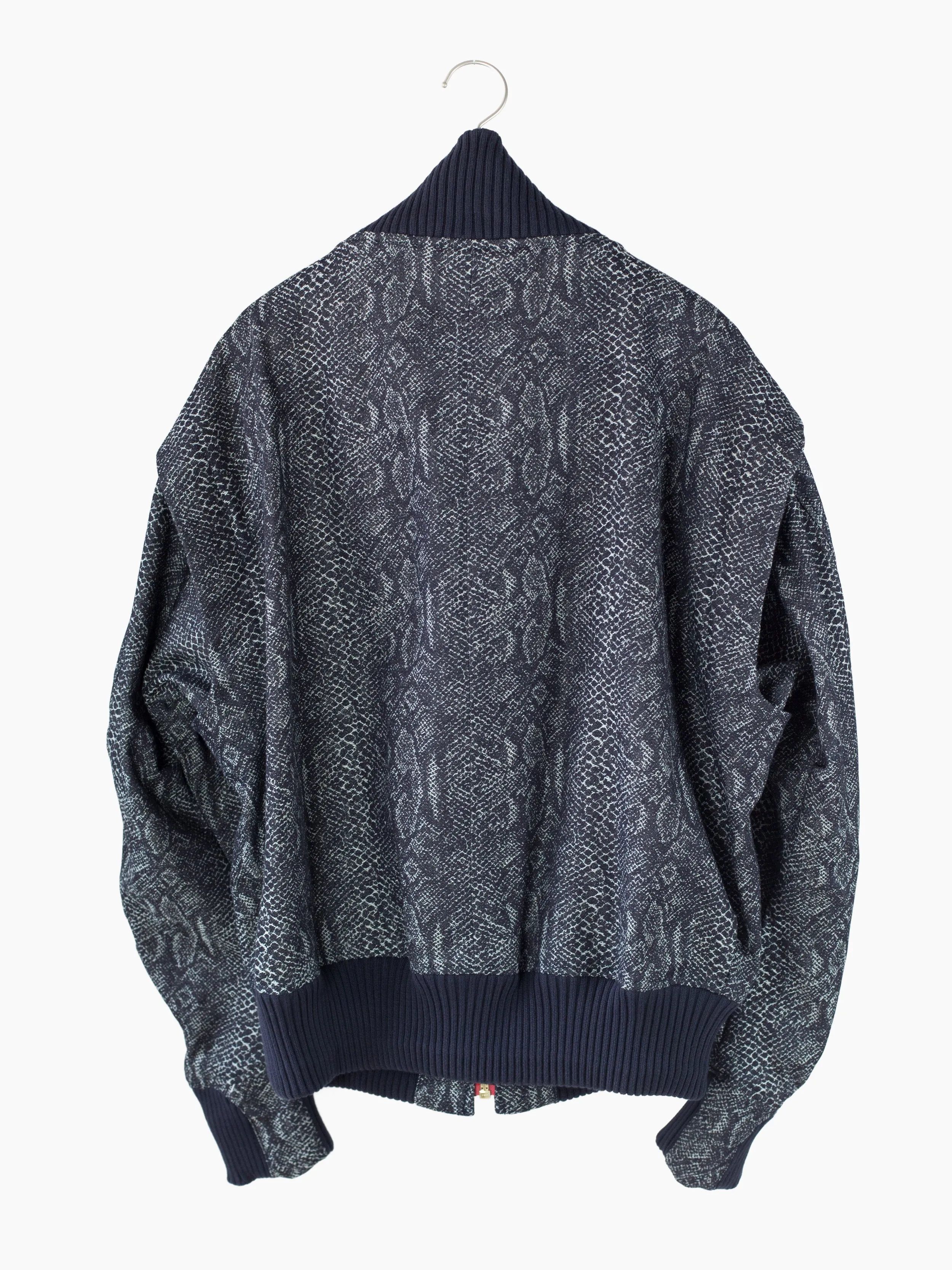 Kozaburo SS23 Snake Jacquard Bon Var Jacket