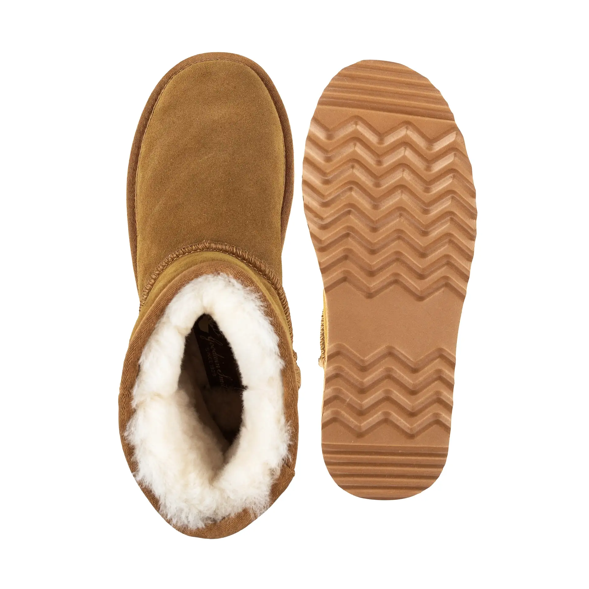 Ladies Lexi Tan Sheepskin Low Boot