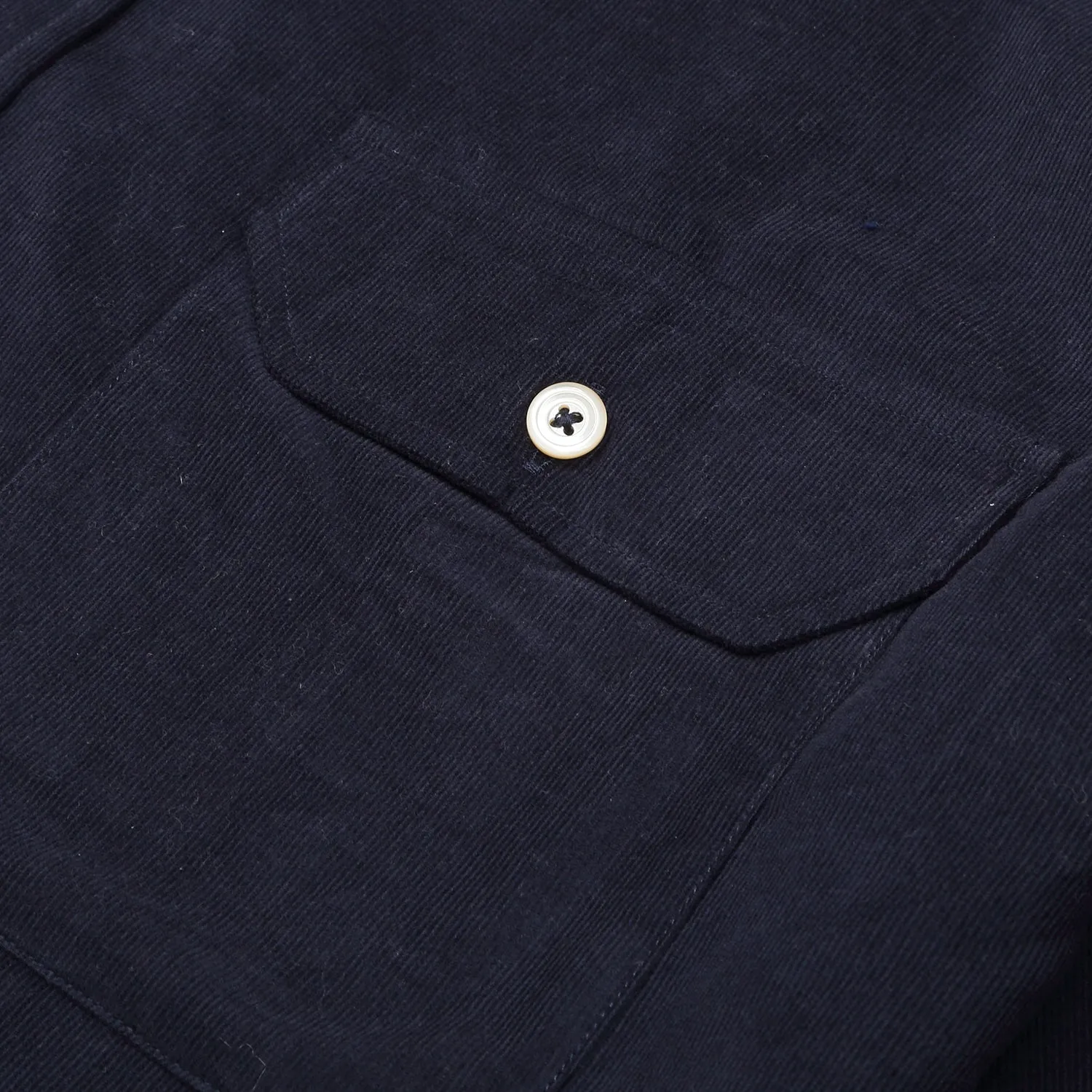 Lardini - Baby Cord Shirt - Navy