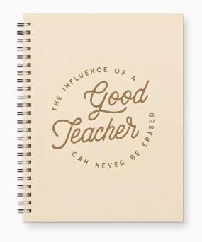 Lined Notebook - Teacher Influence