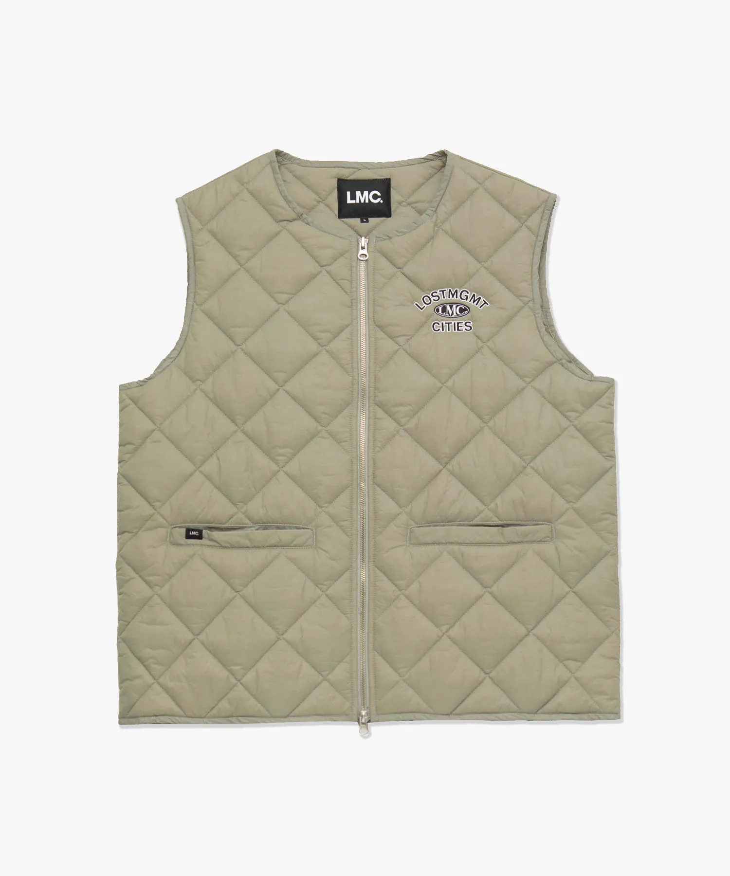 LMC  |[ LMC ]★LMC OVAL QUILTED VEST