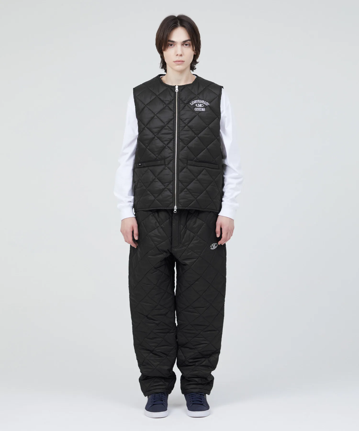 LMC  |[ LMC ]★LMC OVAL QUILTED VEST