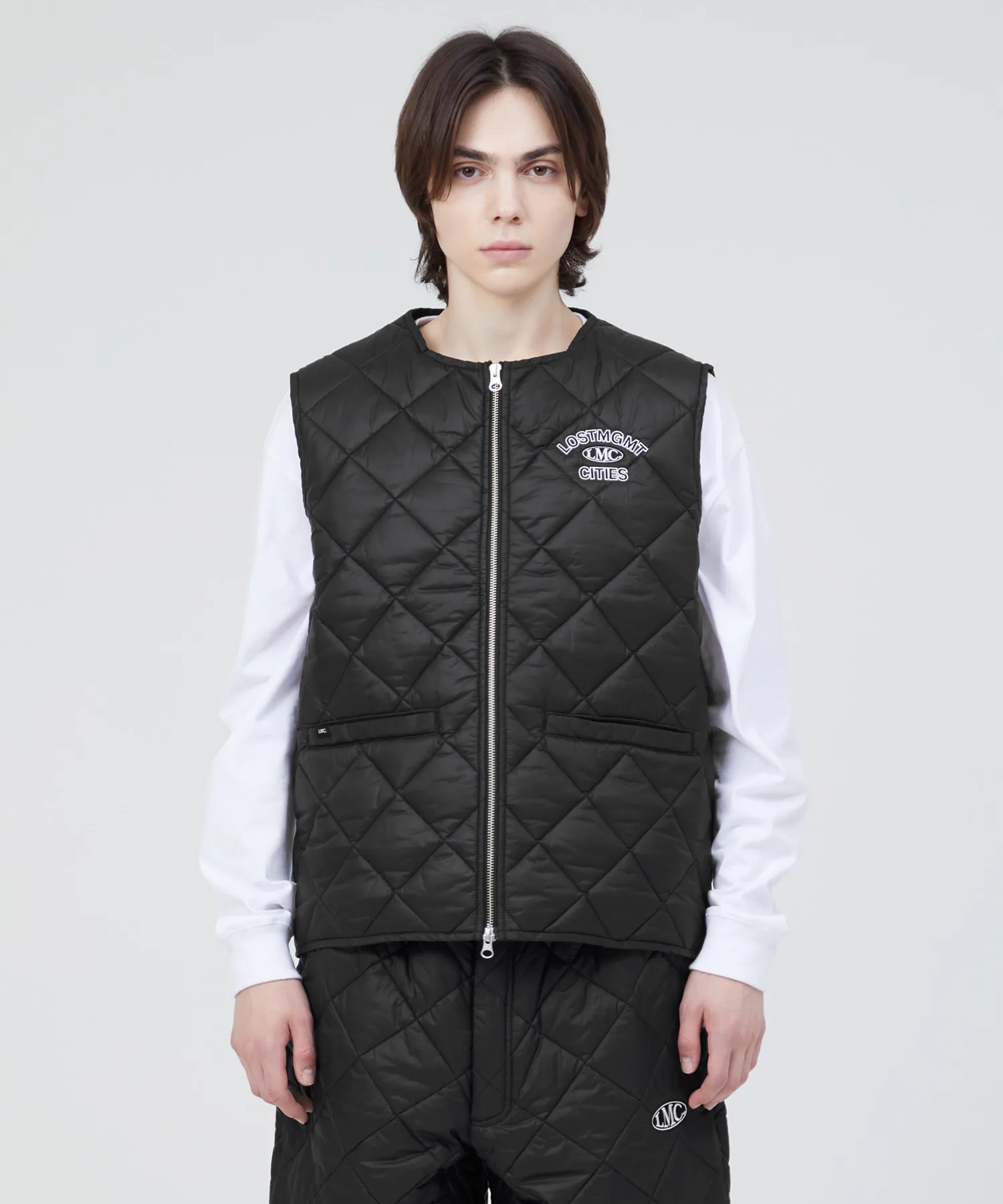 LMC  |[ LMC ]★LMC OVAL QUILTED VEST