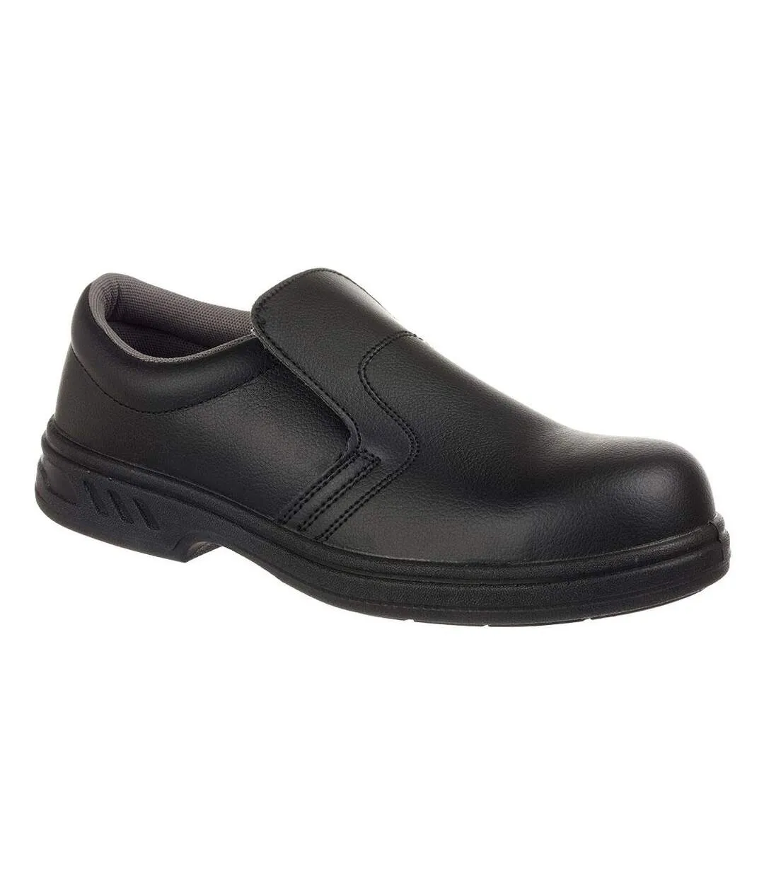 Mens steelite slip-on safety shoes black Portwest