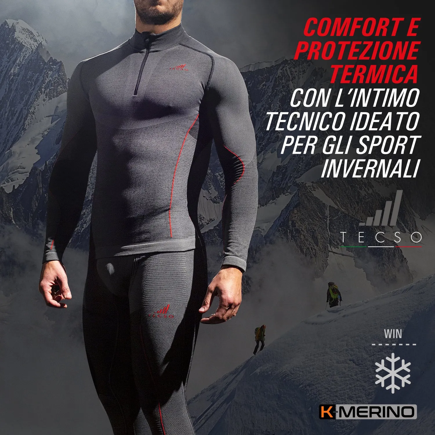 MERINO BASE LAYER GIROCOLLO