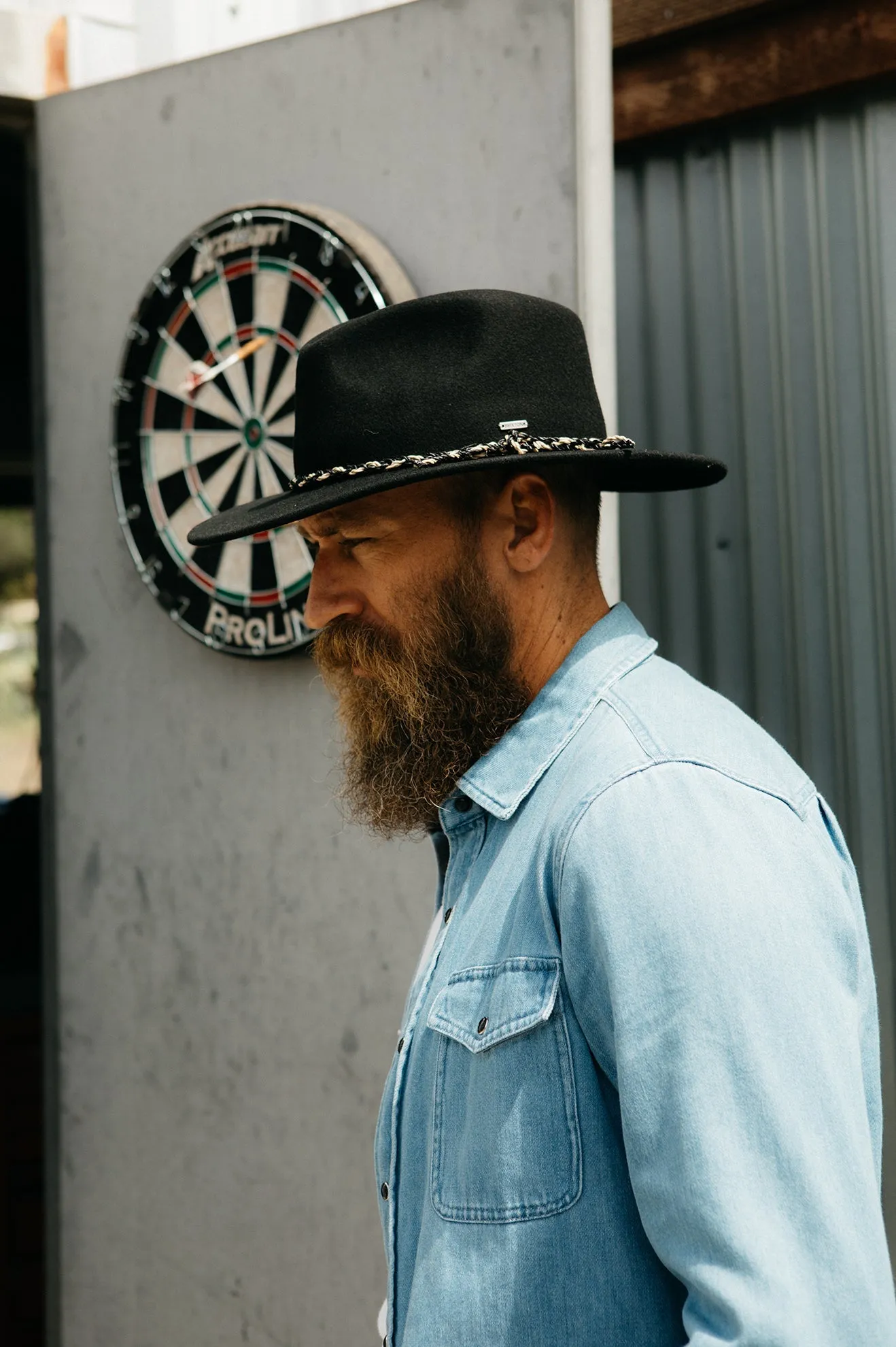 Messer Western Fedora - Black/Multi