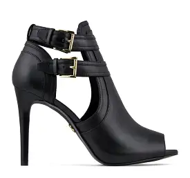 Michael Kors Blaze Open Toe Women's Bootie in Black