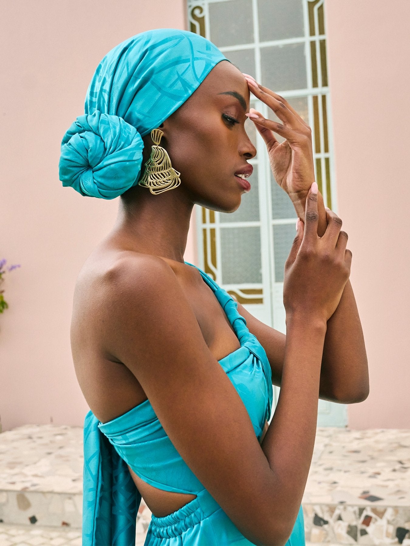 Moussor Headwrap - Zahr Blu