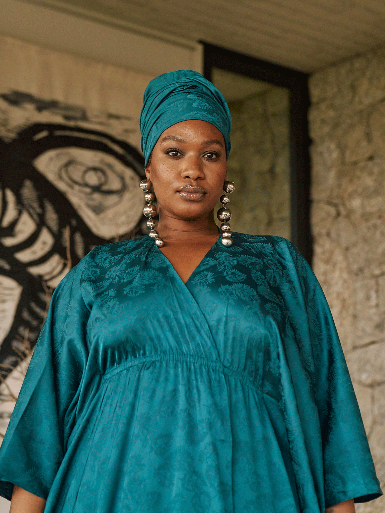 Moussor Headwrap - Zeen Teal