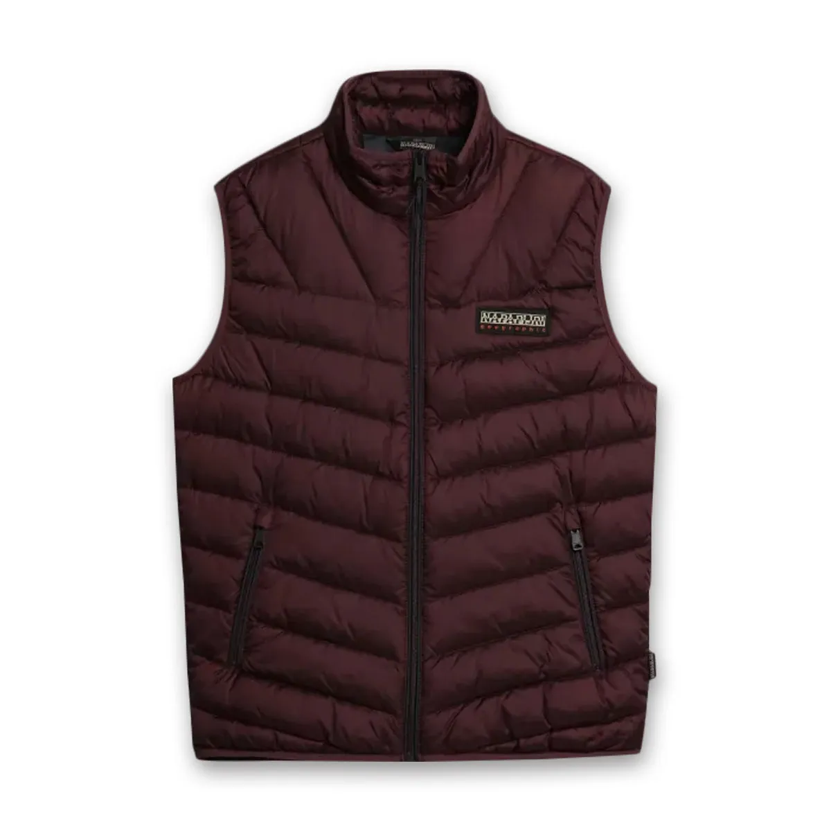 Napapijri - Aerons Gilet in Burgundy Fudge