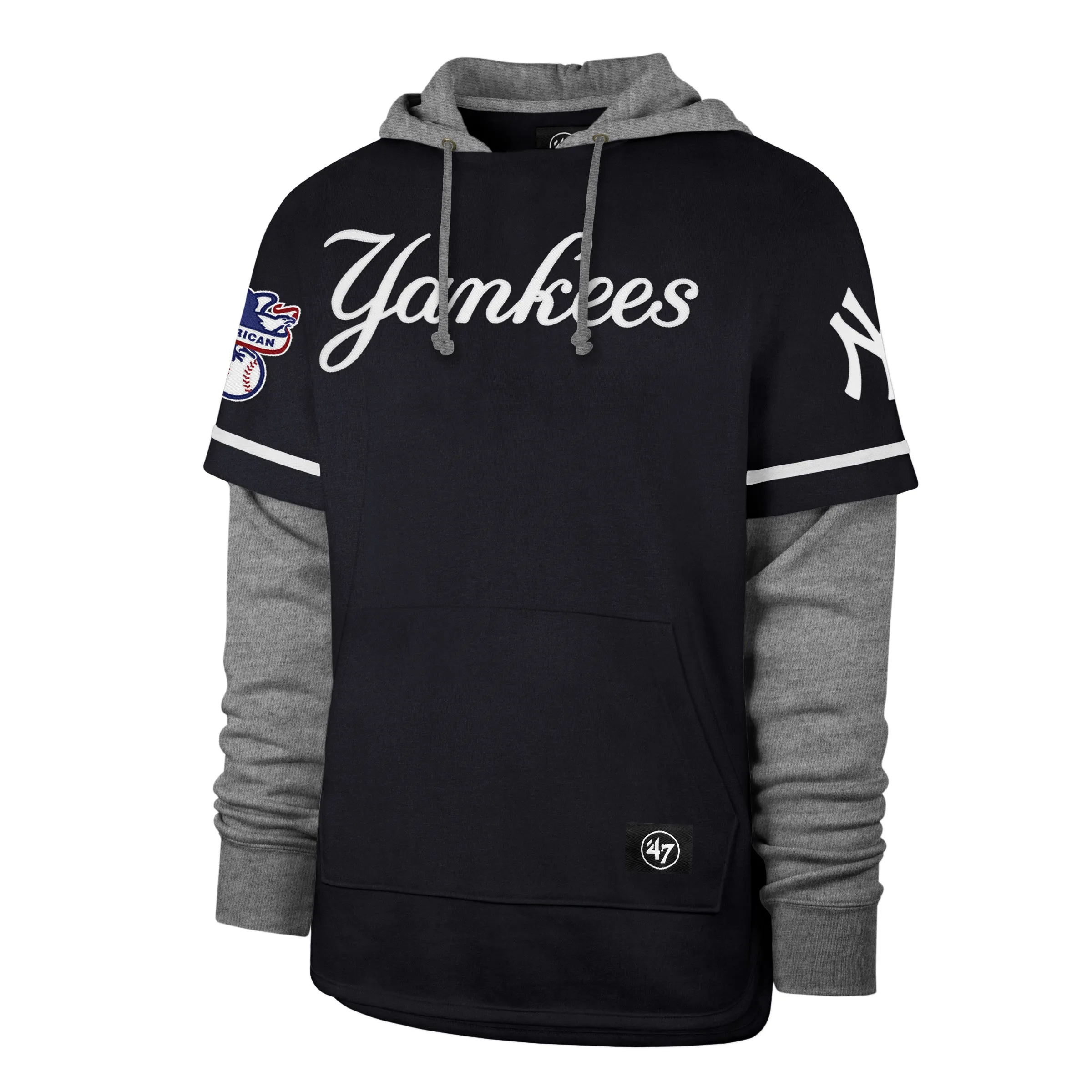 NEW YORK YANKEES TRIFECTA '47 SHORTSTOP PULLOVER HOOD