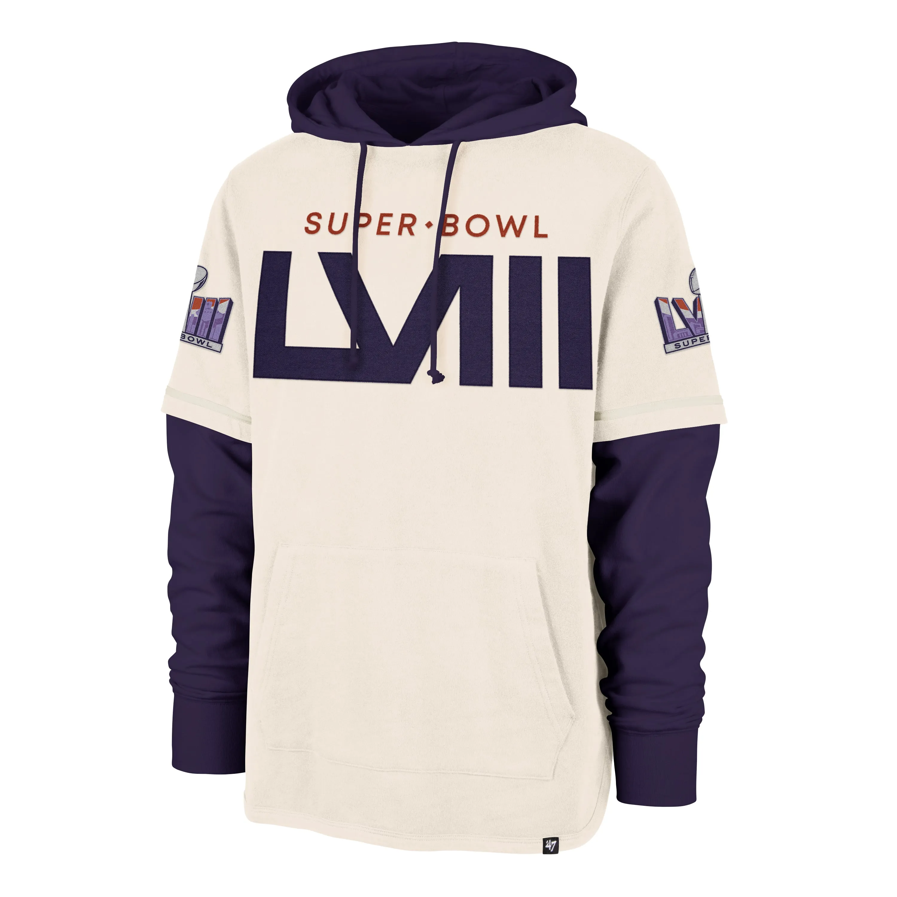 NFL SUPER BOWL TRIFECTA '47 SHORTSTOP PULLOVER HOOD