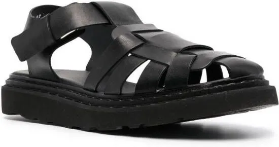 Officine Creative Ulla 5 leather sandals Black