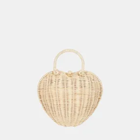 Olli Ella Rattan Luvya Bag - Straw