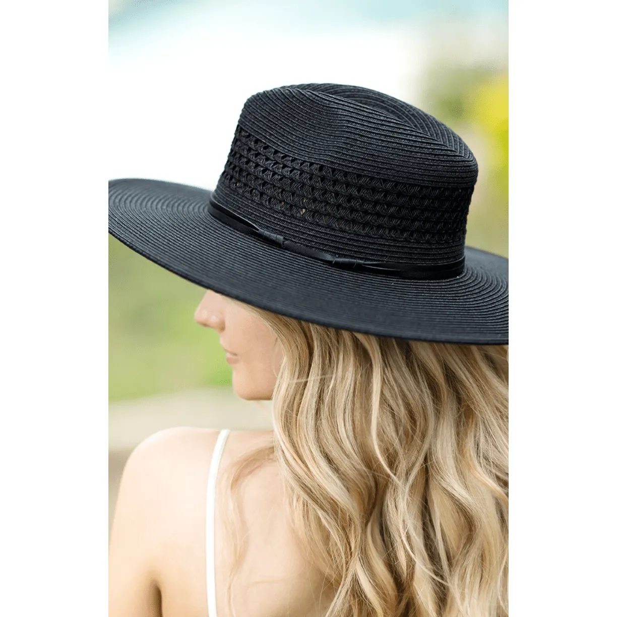 Panama Wide Brim Sun Hat