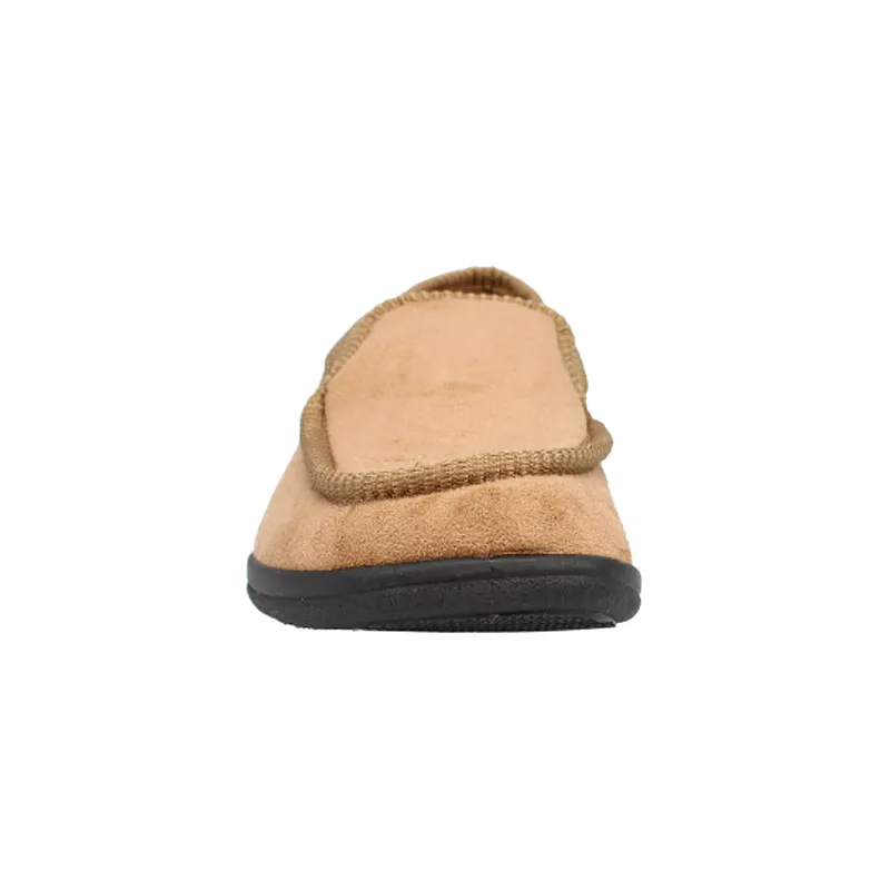 Paul Wide Fit Men's Easy Slip On Warm Lined Slipper