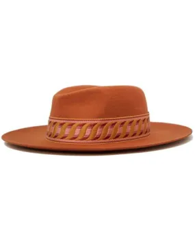 Peyton Pinched Crown Fedora Hat