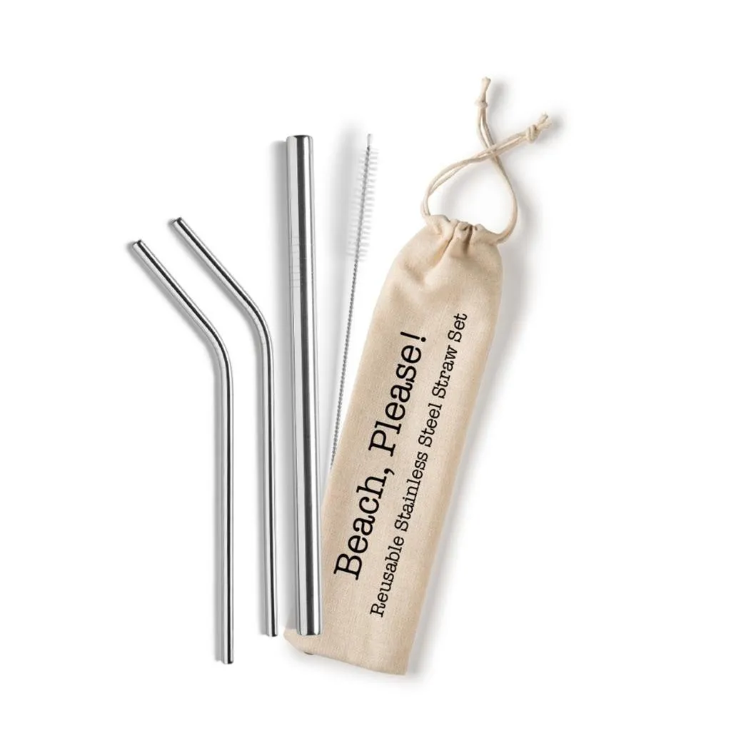 Reusable Stainless Steel Straws