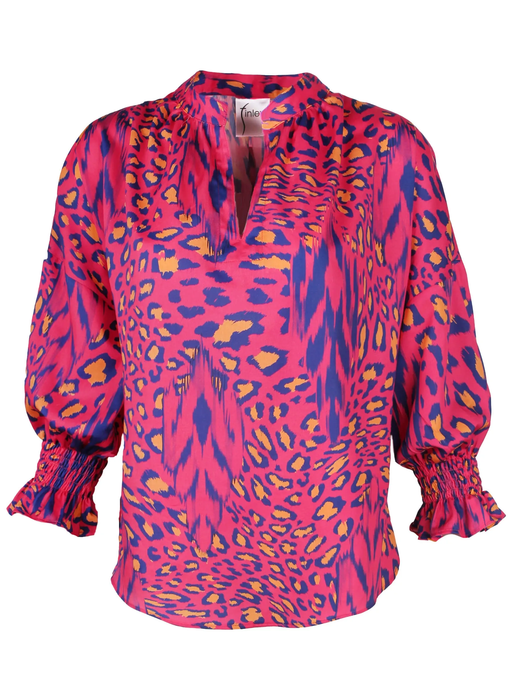 Rex Top Pink Cheetah Print