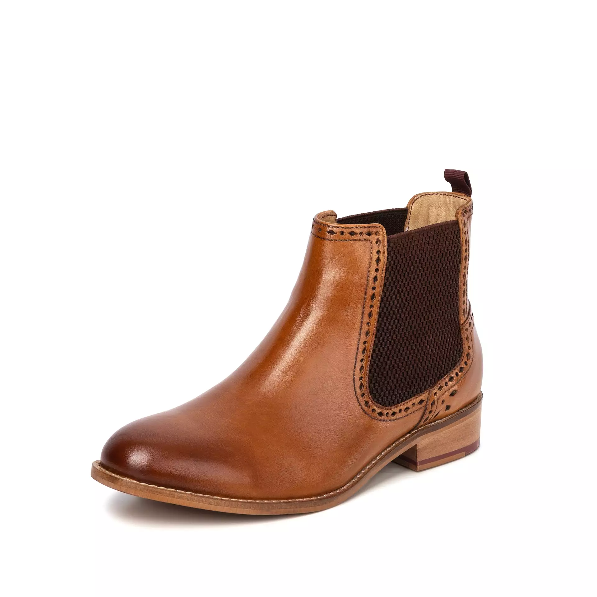 RHODA TAN CHELSEA BOOT