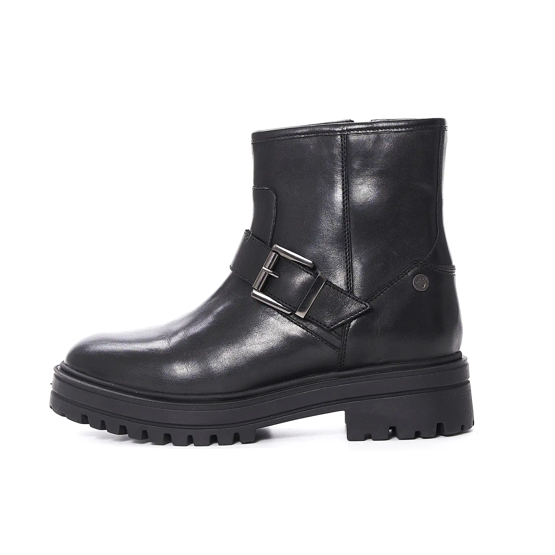 SADIE BLACK BIKER BOOT