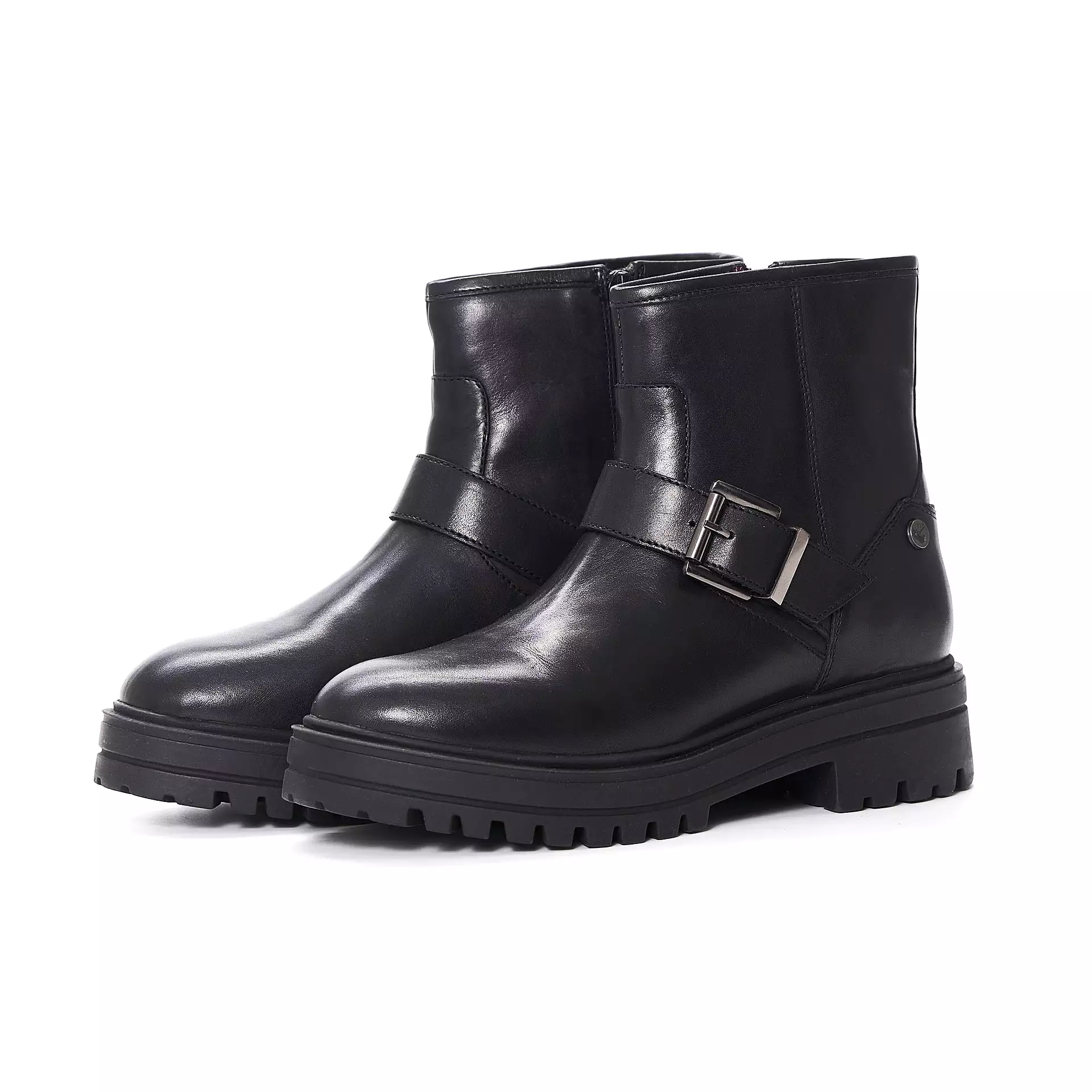 SADIE BLACK BIKER BOOT