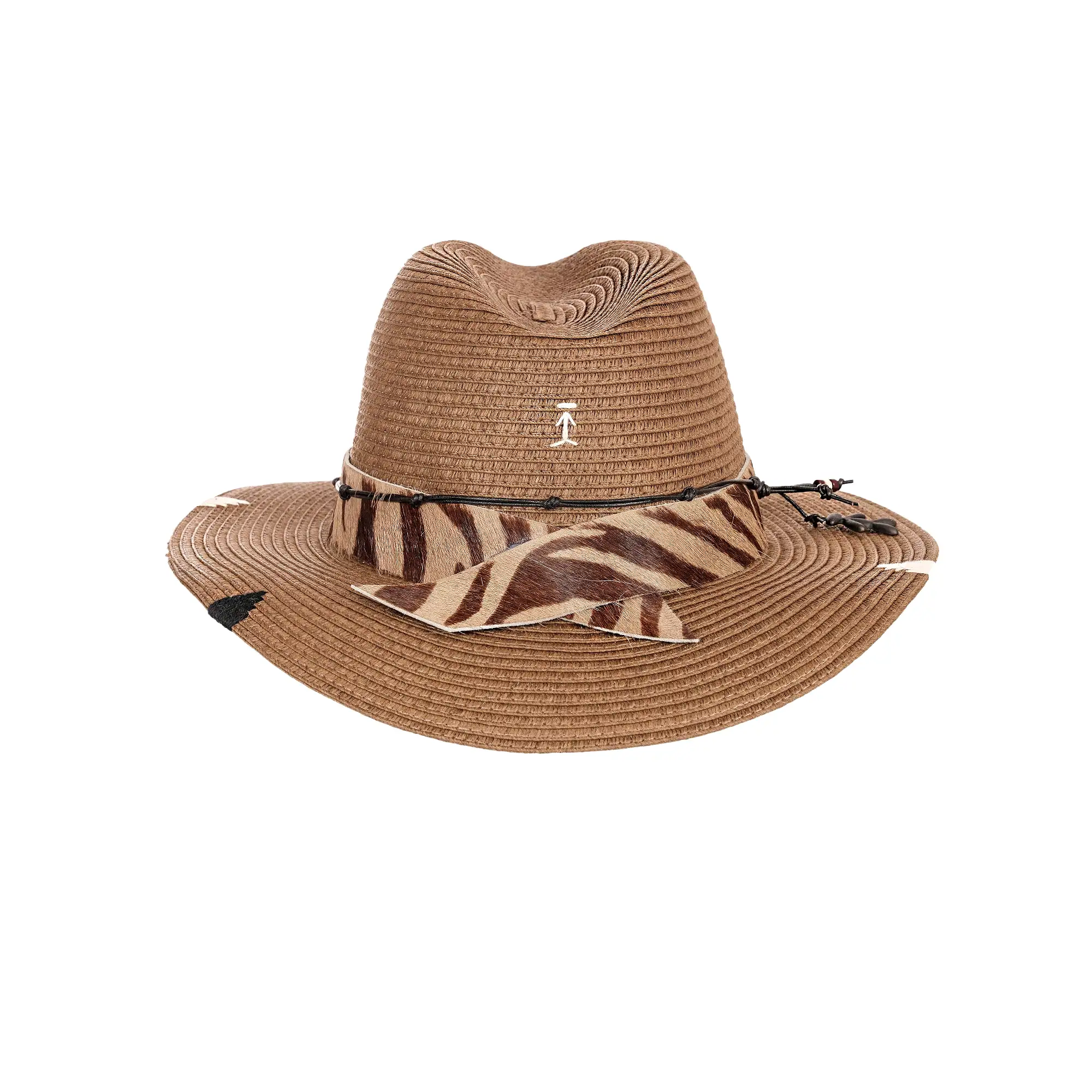 Safari Hat Natural Cellulose Brown