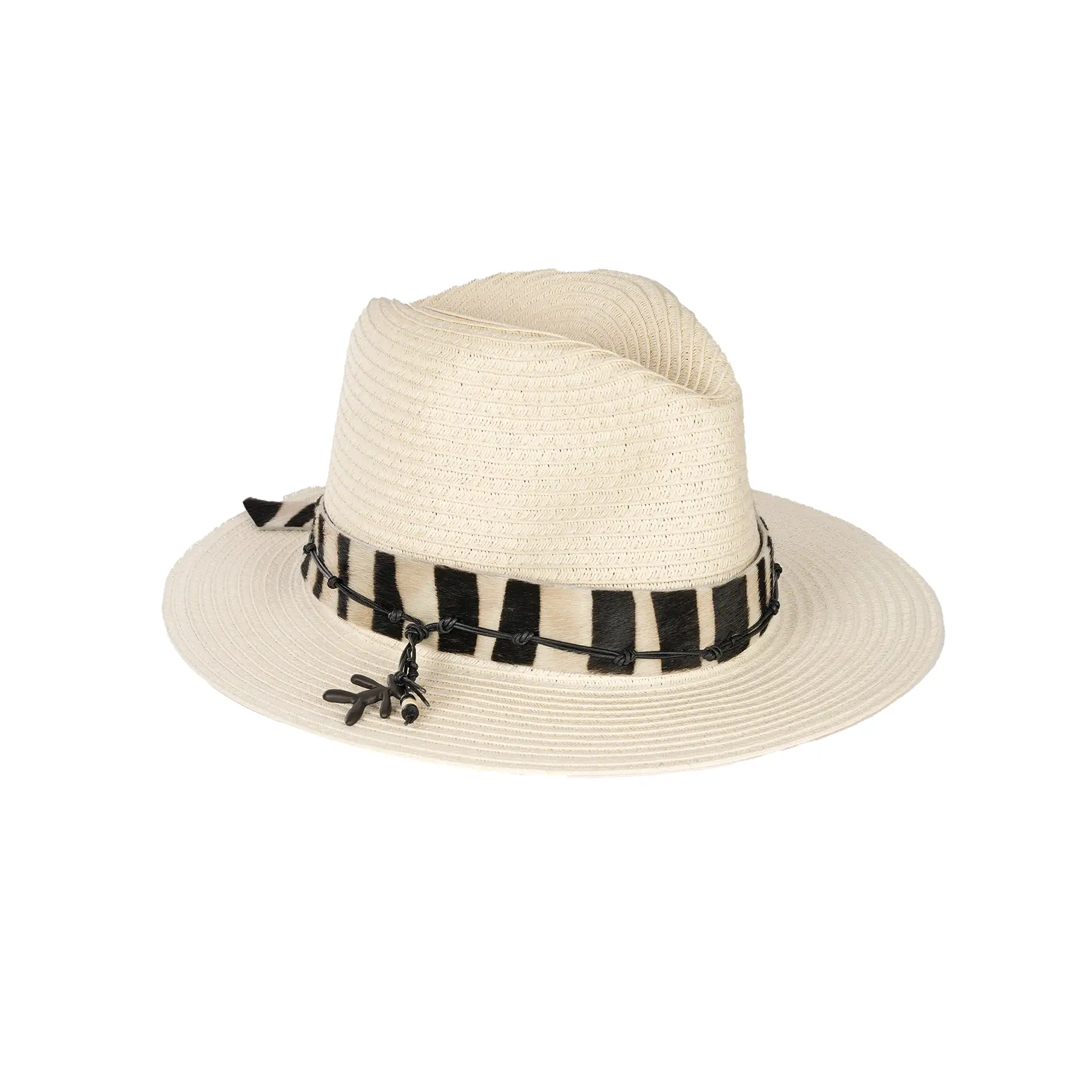 Safari Hat Natural Cellulose White