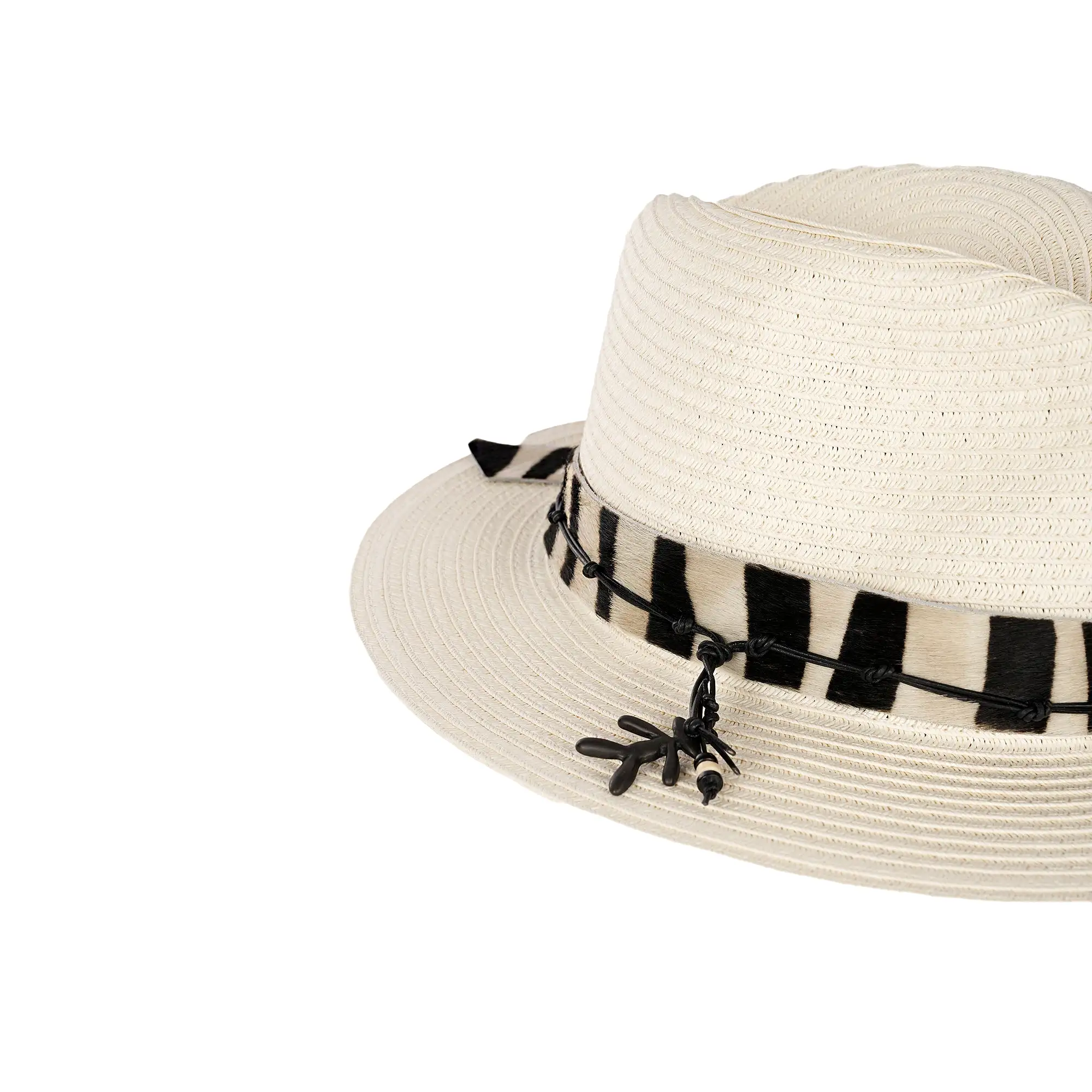 Safari Hat Natural Cellulose White