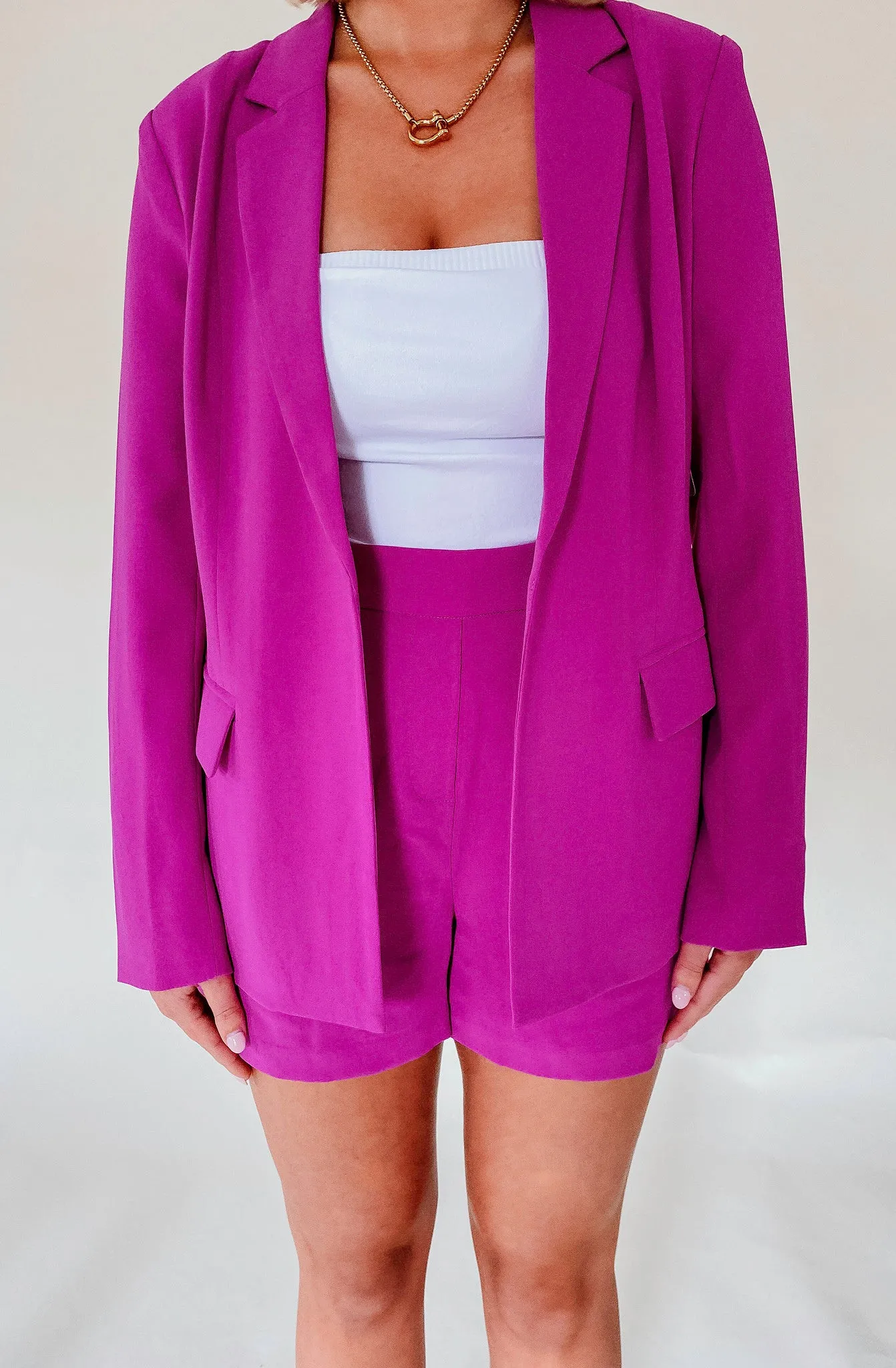 SCARLETT LINED BLAZER