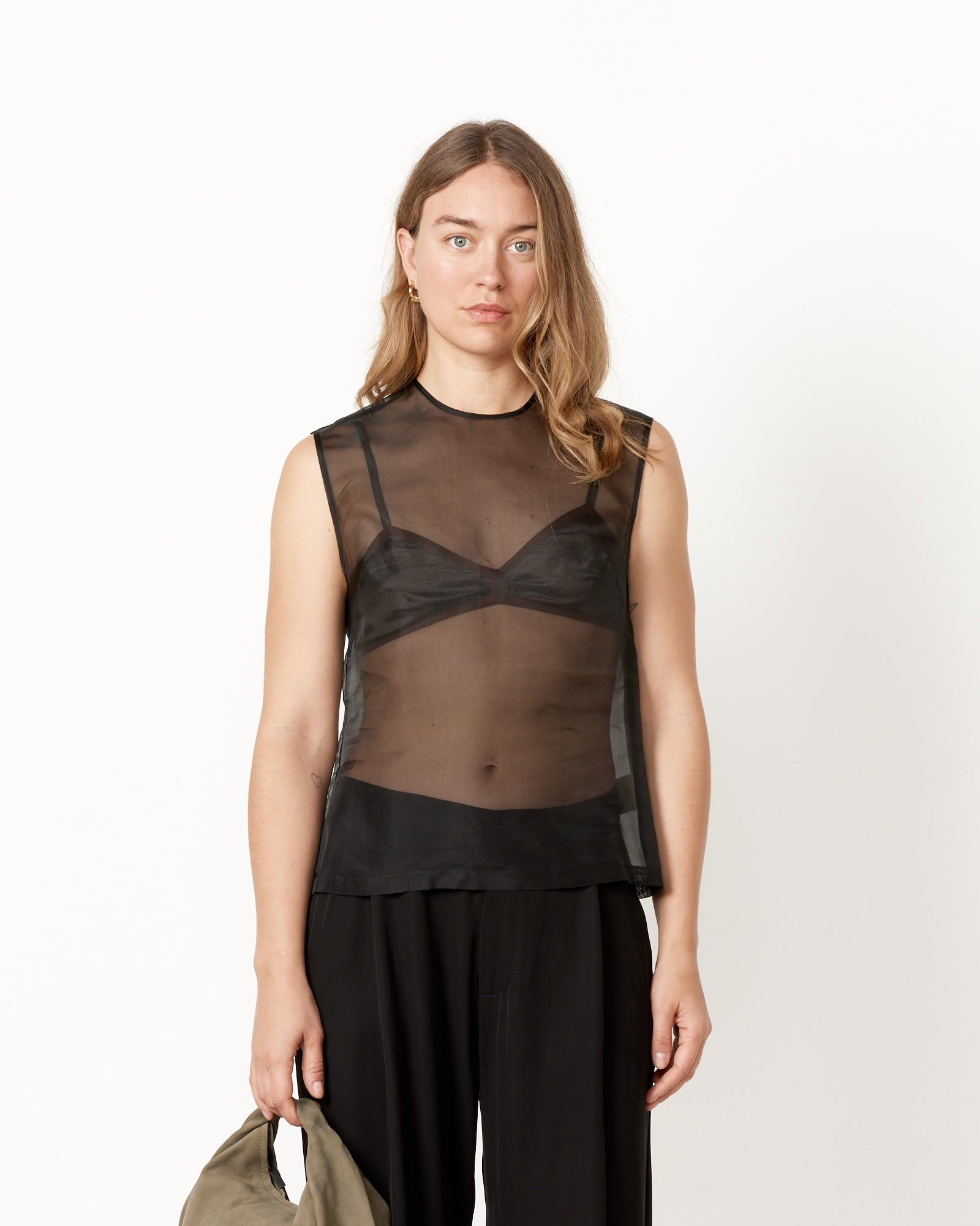 Sheer Organza Top