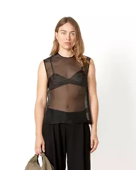 Sheer Organza Top